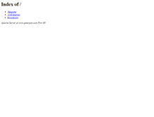 Tablet Screenshot of peterpan.com
